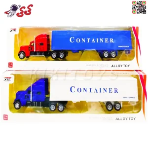 ماکت تریلی فلزی ماک با کانتیر اسباب بازی 1210