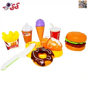 ست ساندویچ سوسیس و بستنی اسباب بازی 688B