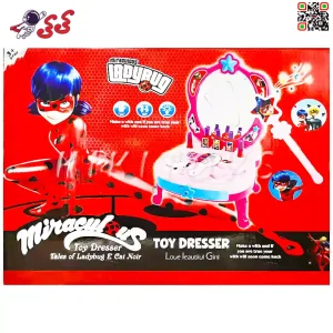 اسباب بازی میز آرایشی دختر کفشدوزکی LADYBUG 998A
