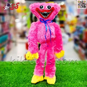 عروسک پولیشی هاگی واگی صورتی کیسی40 سانتیمتر اسباب بازی Huggy Wuggy doll