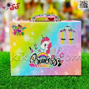 کیف لوازم آرایش و طراحی ناخن اسباب بازی دخترانه اسب تک شاخ Make-up