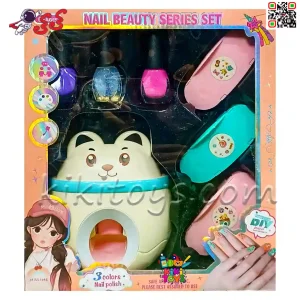 استمپر اسباب بازی ناخن دست دخترانه Nail salon play set HZ044