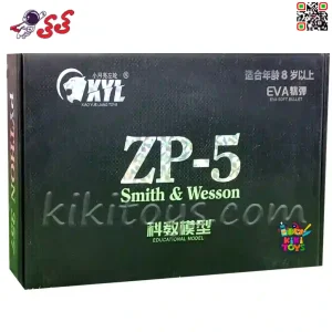 کلت فلزی و هفت تیر اسباب بازی تیر فومی PYTHON 357 ZP5