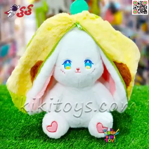 عروسک خرگوش سوپرایزی آواکادو پولیشی اسباب بازی 30 سانتیمتر