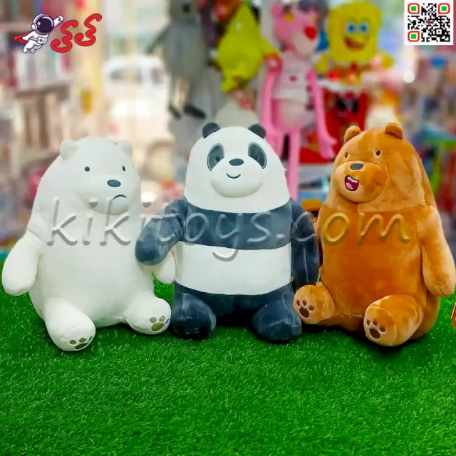 عروسک پولیشی خرس های کله فندوقی 27 سانت اسباب بازی Plush toys