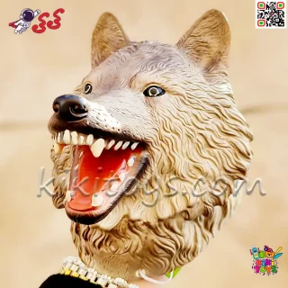 هند پاپت گرگ خاکستری - فیگور حیوانات New Canna مدل X318