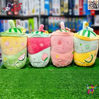 عروسک بالشتی پولیشی طرح اسموتی میوه‌ای مدل نانو ضد حساسیت