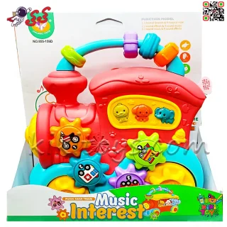 قطار موزیکال نشکن کودک مدل Music Train – موزیکال، آموزشی و مناسب سیسمونی