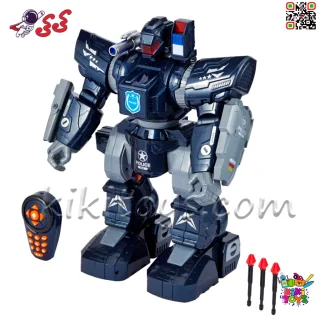 ربات پلیس کنترلی موزیکال تیرانداز RC Police Robot مدل 1038