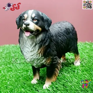 فیگور حیوانات ماکت سگ برنس کوهستانی اسباب بازی Bernese Mountain Dog مدل 3663