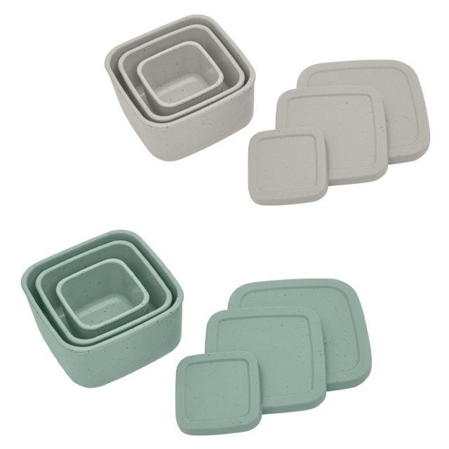 ست ظرف دربدار سیلیکونی کیکابو