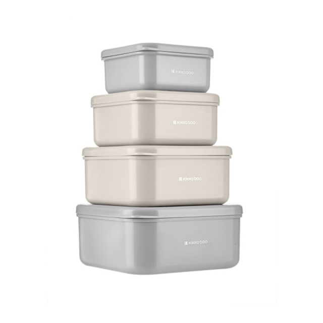 ظرف غذا 4 عددی کیکابو مدل Kitty cat