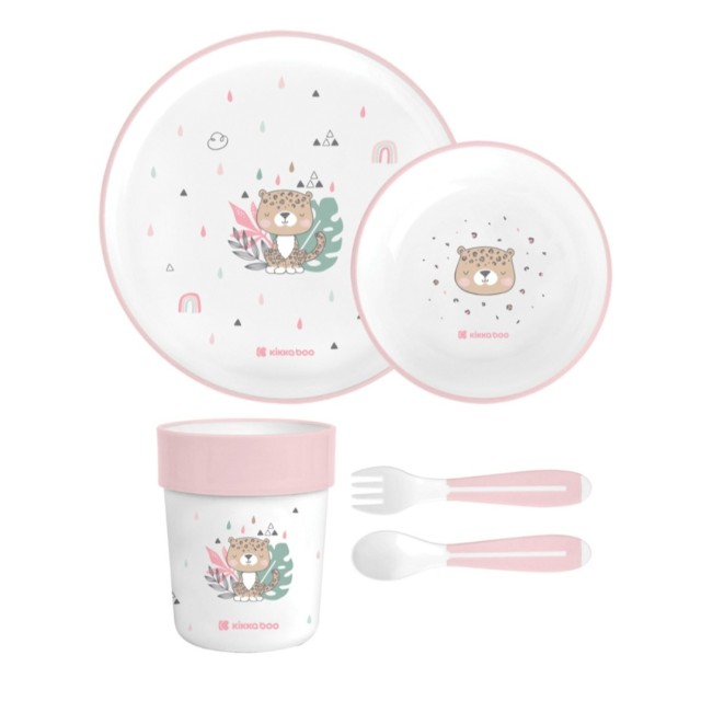 ظرف ملامین 5 تکه کیکابو kikkaboo طرح savanna