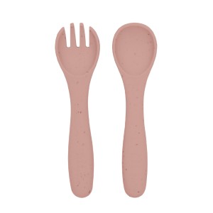 قاشق و چنگال سیلیکونی کیکابو Kikkaboo