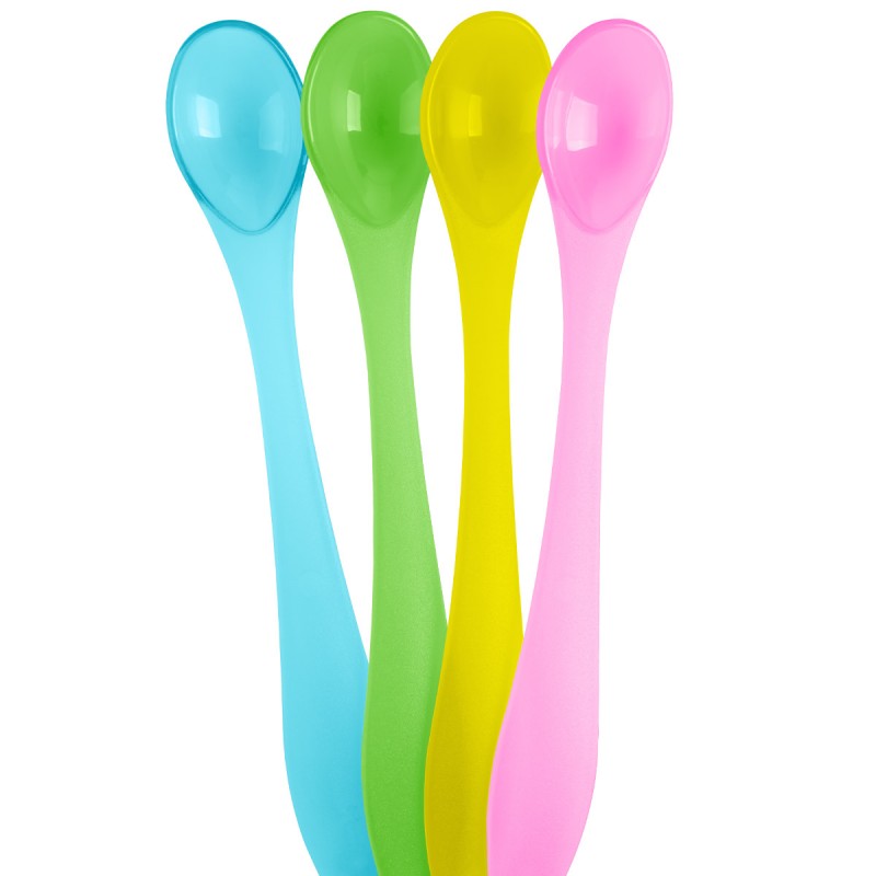 قاشق 4 عددی کیکابو مدل Rainbow