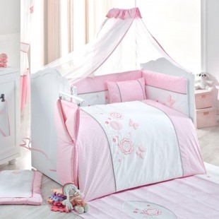 سرویس روتختی 9 تیکه کیدبو مدل sweet flower