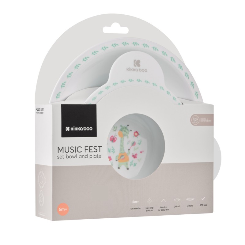 ست ملامین کیکابو مدل Music fest