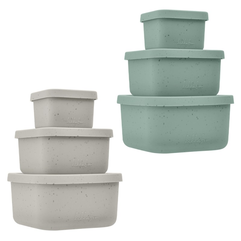 ست ظرف دربدار سیلیکونی کیکابو