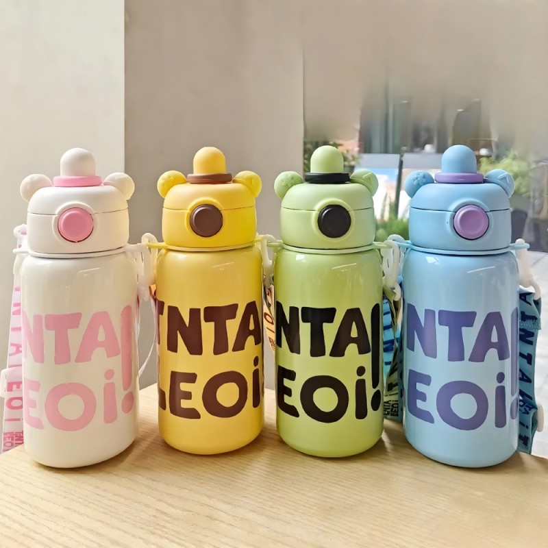 فلاسک نی دار خرسی 620 میلی لیتر