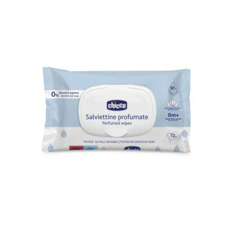 دستمال مرطوب دربدار 72 عددی چیکو Chicco