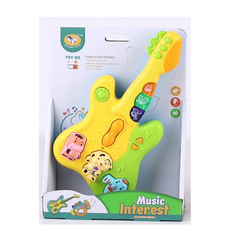 اسباب بازی موزیکال گیتار Jialegu کد 34-855