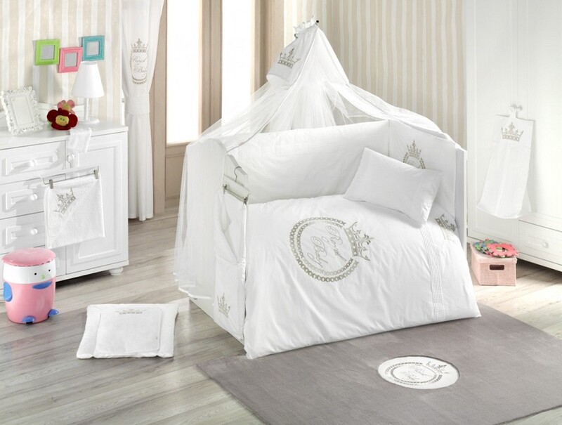 سرویس روتختی 9 تکه کیدبو مدل Royal White