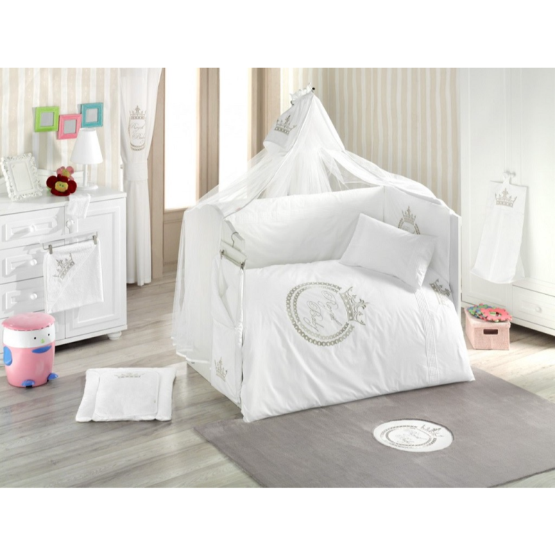 سرویس دم دستی 5 تکه کیدبو مدل Royal White