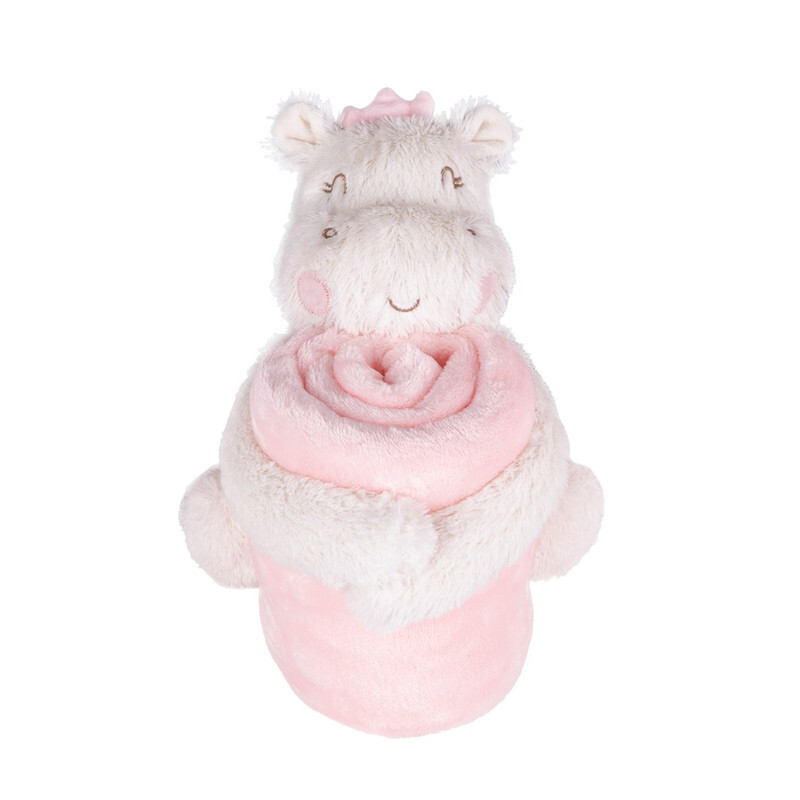 پتو عروسکی نوزاد کیکابو مدل hippo dreams