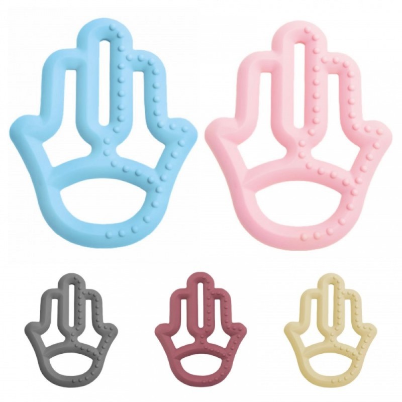 دندانگیر سیلیکونی طرح دست مینیک اوی اوی MINIKOIOI