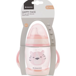 لیوان آبمیوه خوری کیکابو مدل Happy face حجم 200 میل