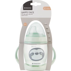 لیوان آبمیوه خوری کیکابو مدل Happy face حجم 200 میل