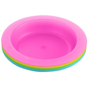 بشقاب 4 عددی کیکابو مدل Rainbow