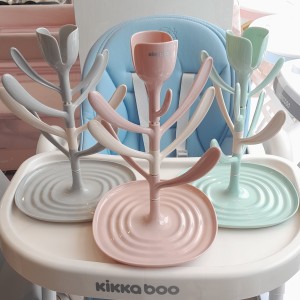 آبچکان شیشه شیر کیکابو مدل TULIP
