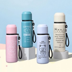 فلاسک استیل 550 میلی لیتر طرح عروسکی