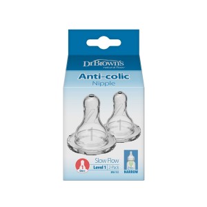 سرشیشه دوعددی باریک دکتر براون +0 ماهگی Level 1