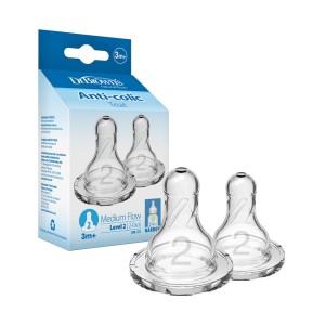 سرشیشه دوعددی باریک دکتر براون +3 ماهگی Level2