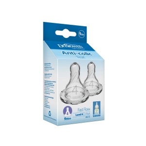 سرشیشه دوعددی باریک دکتر براون +9 ماهگی Level 4