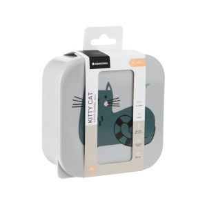 ظرف غذا 4 عددی کیکابو مدل Kitty cat