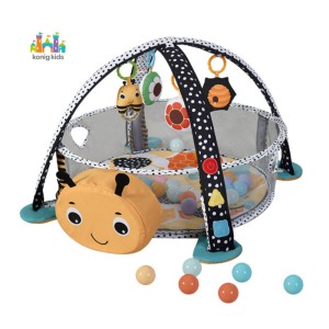 تشک بازی سه کاره طرح شیر و زنبور Konig kids