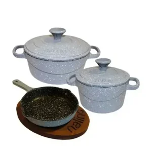 سرویس قابلمه چدن 5 پارچه کودک نالینو