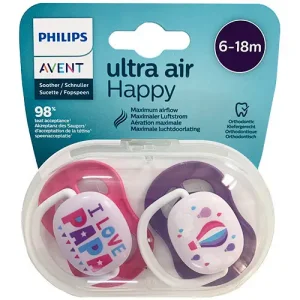 پستانک 6-18 ماه Ultra air Avent