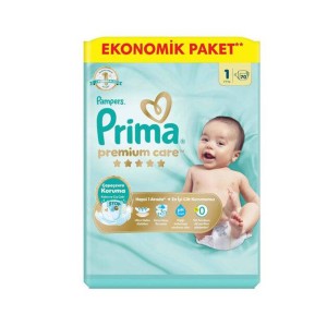 پوشک بچه پریما سایز یک بسته ۷۰ عددی