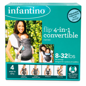 آغوشی نوزاد 4 کاره Infantino مدل Flip 4-in-1 Convertible