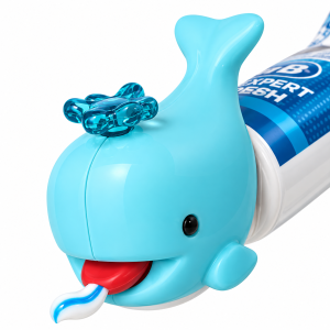 پمپ خمیر دندان کودک طرح نهنگ فلیپر (Flipper)