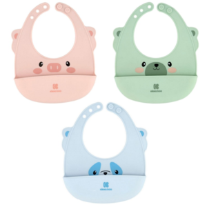 پیشبند سیلیکونی طرح حیوانات kikkaboo