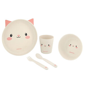 ظرف غذا بامبو کیکابو kikkaboo مدل گربه