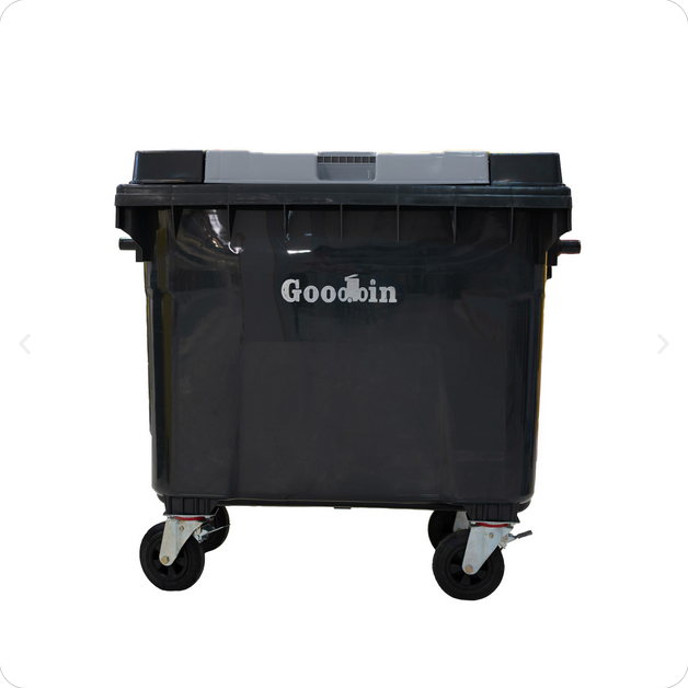 سطل زباله گودبین پلاستیک 660 لیتری بیمارستانی