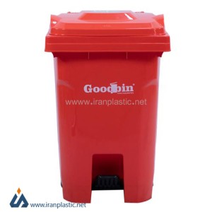 سطل زباله 40 لیتری پدال‌دار مدرن گودبین پلاستیک 6141.jpg