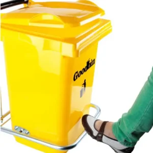 سطل زباله گودبین 60 لیتری پدال فلزی مدل 6183.webp