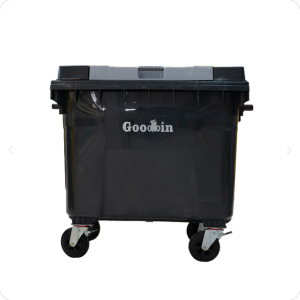 سطل زباله گودبین پلاستیک 660 لیتری بیمارستانی